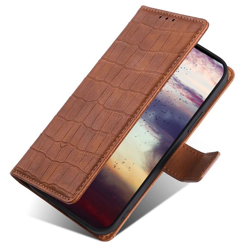 Housse Sony Xperia 10 IV ANA simili cuir effet peau croco