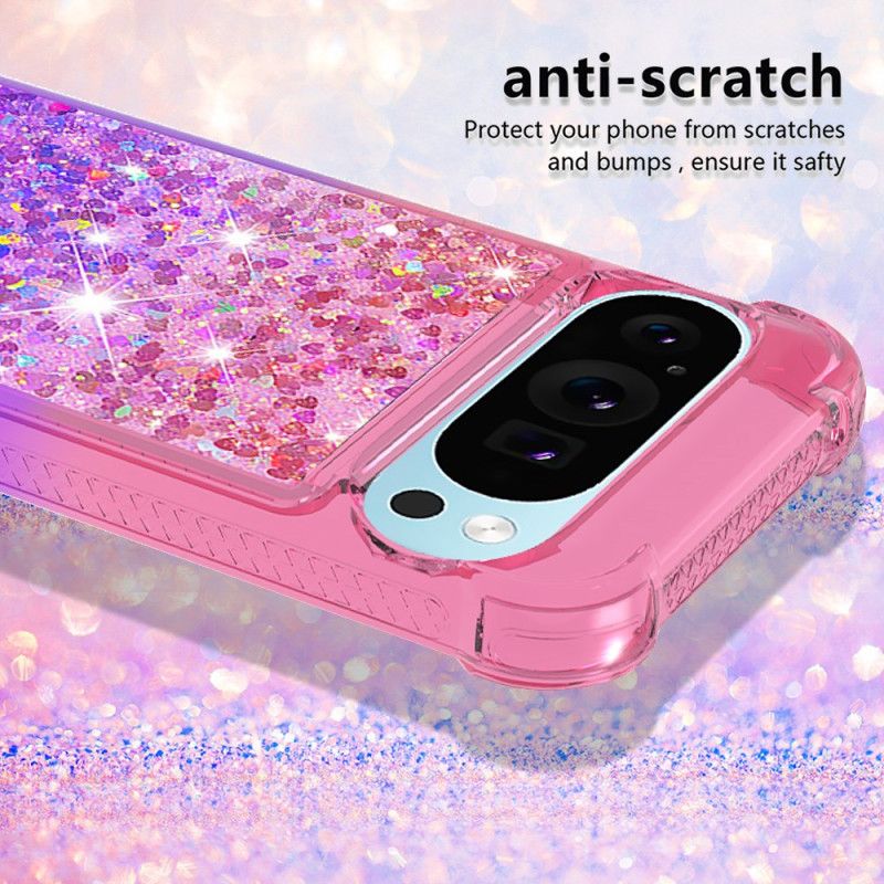 Coque Google Pixel 9 / Pixel 9 Pro Dégradé Paillettes