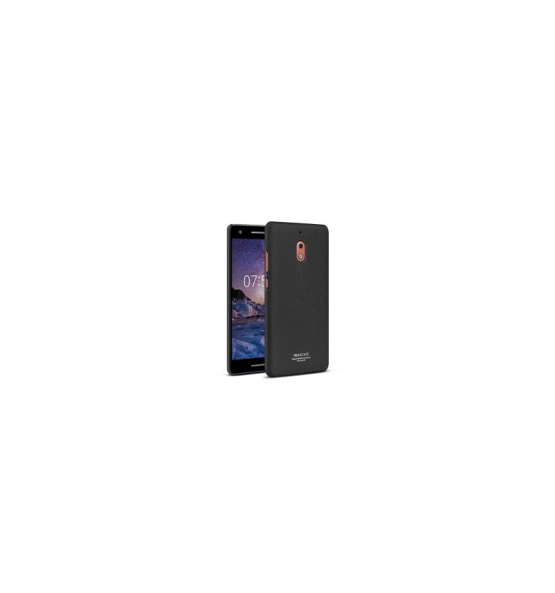 Nokia 2.1 - Coque IMAK ring - Noir