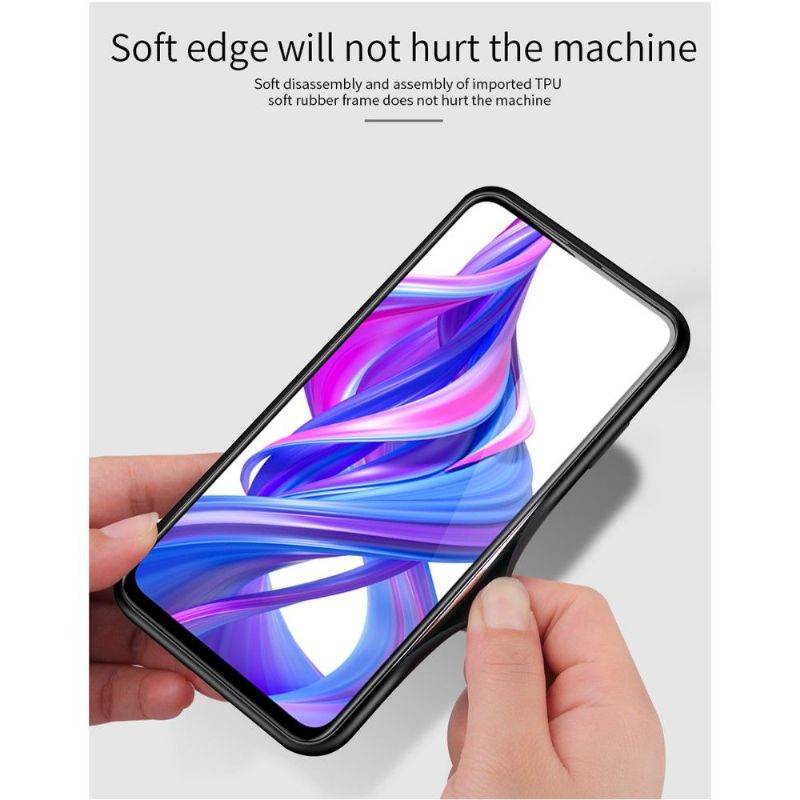 Coque Honor 9X Pro dos en verre Skyler