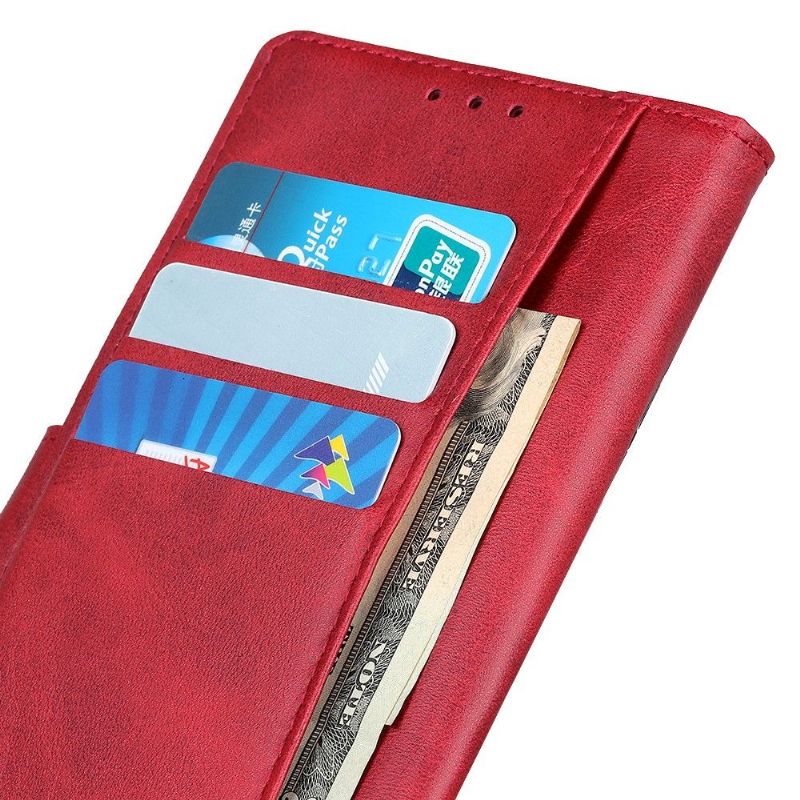 Housse Honor 9X Pro Marius effet cuir mat