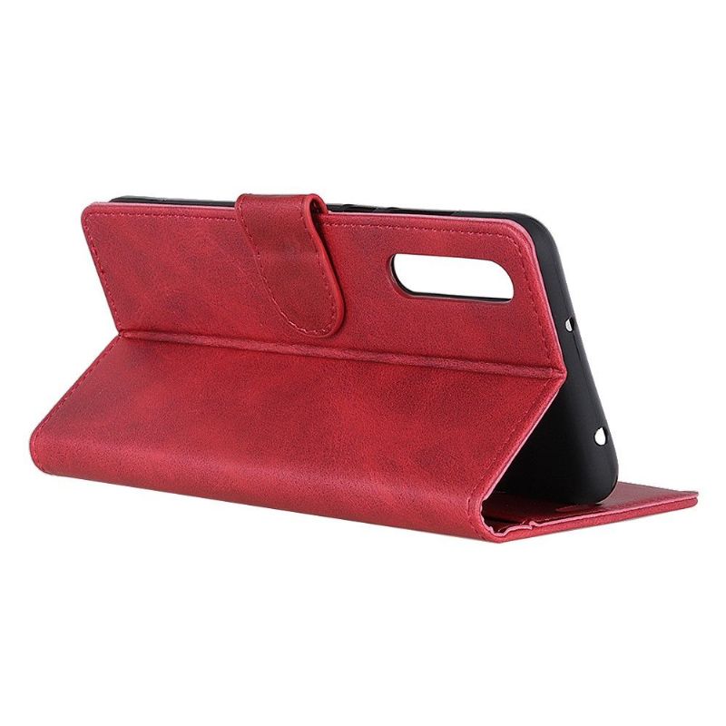Housse Honor 9X Pro Marius effet cuir mat