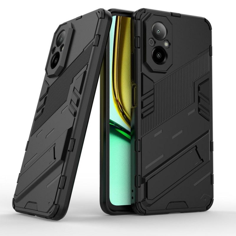 Coque Realme C67 Support Amovible Deux Positions Mains Libres