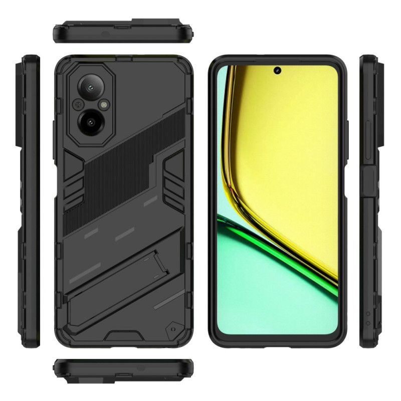 Coque Realme C67 Support Amovible Deux Positions Mains Libres