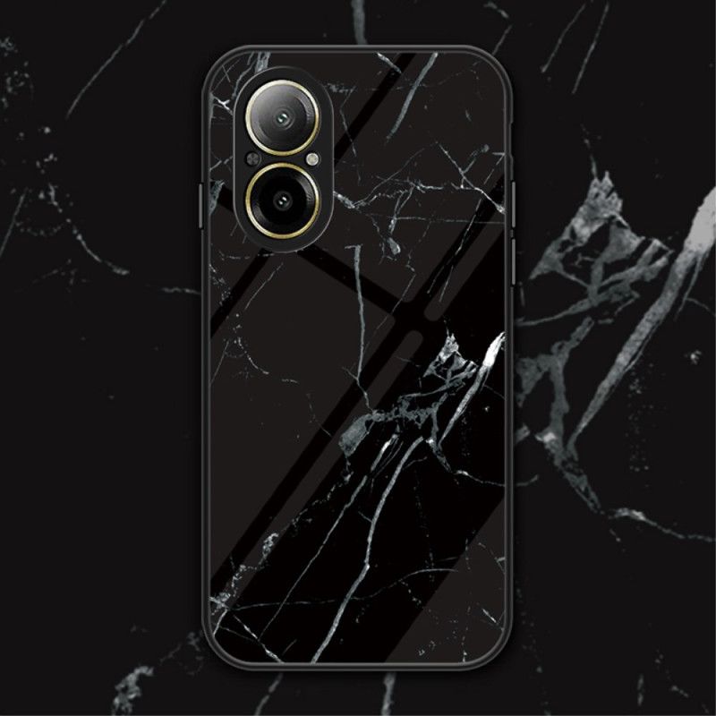 Coque Realme C67 Verre Trempé Motif Marbré