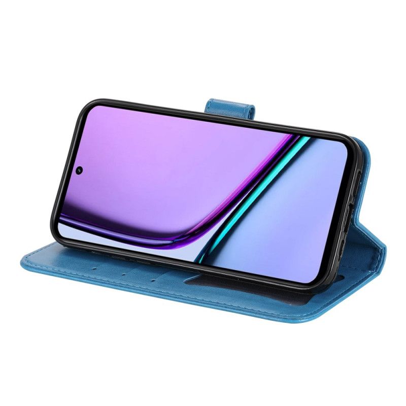 Housse Realme C67 4G Motif Floral à Lanière