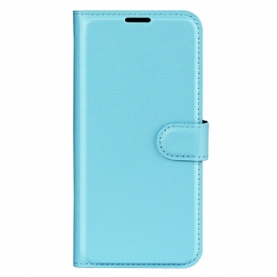 Housse Realme C67 Simili Cuir Litchi