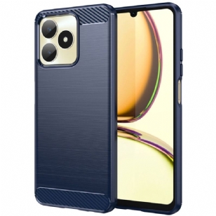 Coque Realme C53 / C51 Fibre Carbone Brossée