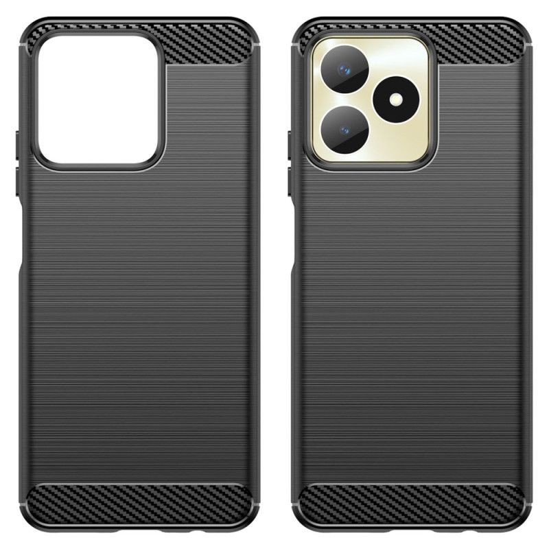 Coque Realme C53 / C51 Fibre Carbone Brossée