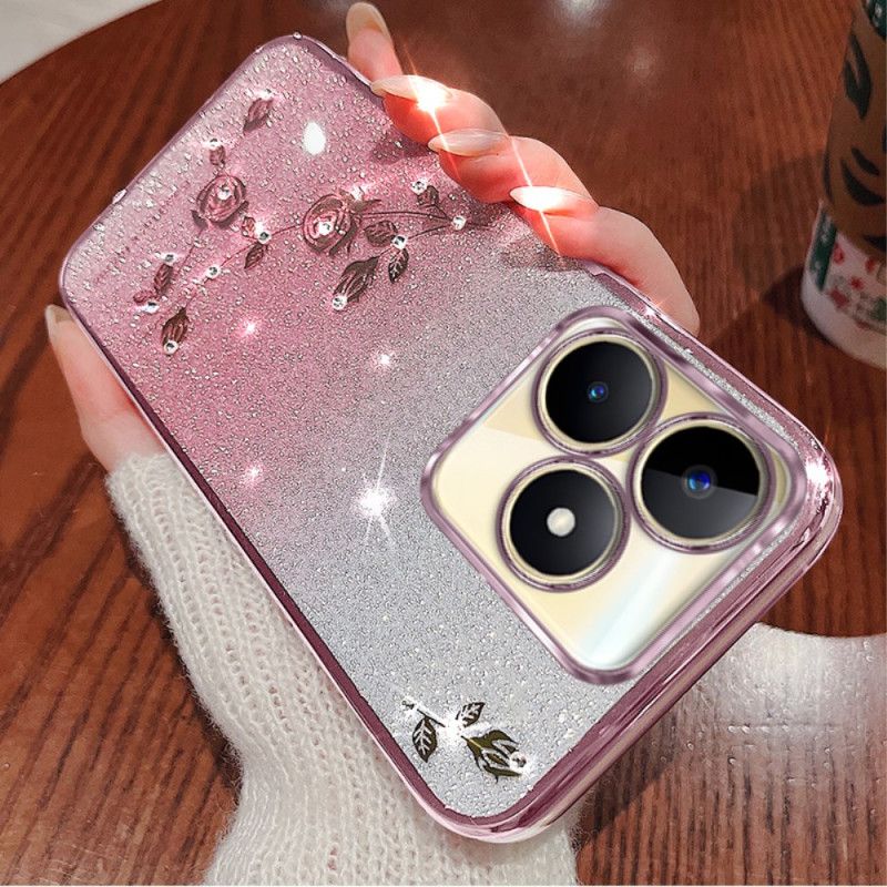 Coque Realme C53 / C51 Paillettes et Strass KADEM