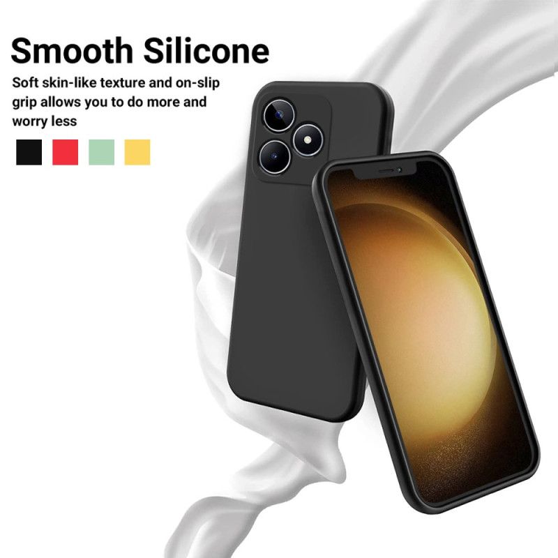 Coque Realme C53 / C51 Silicone Liquide à Lanière