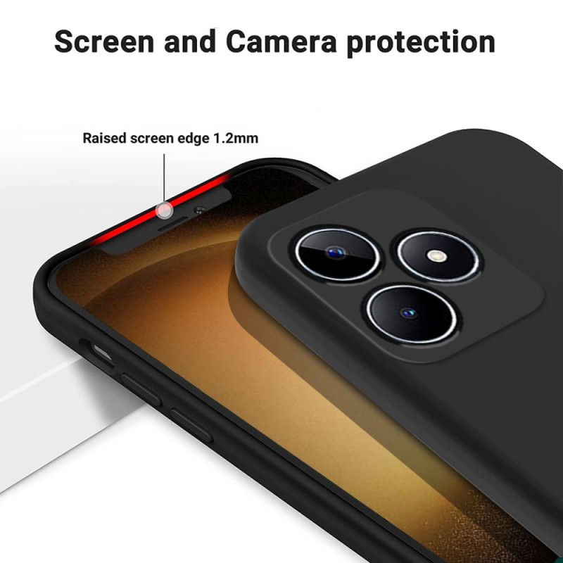 Coque Realme C53 / C51 Silicone Liquide à Lanière