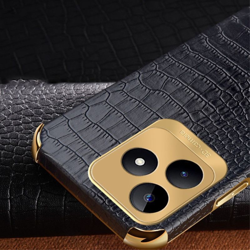 Coque Realme C53 / C51 Texture Crocodile