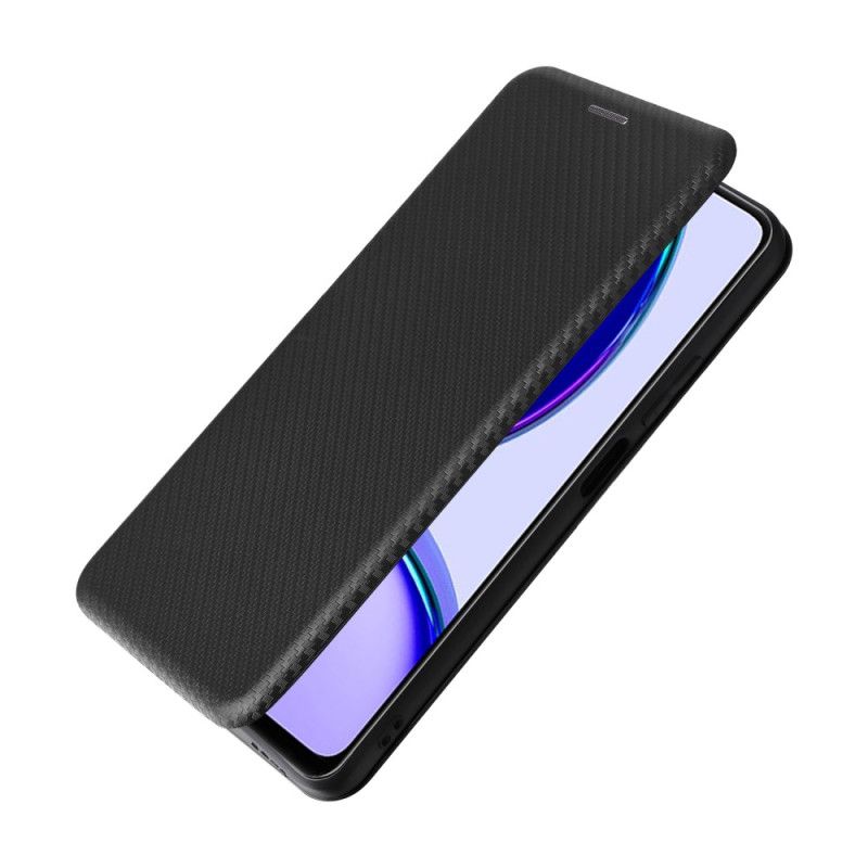 Flip Cover Realme C53 / C51 Fibre Carbone