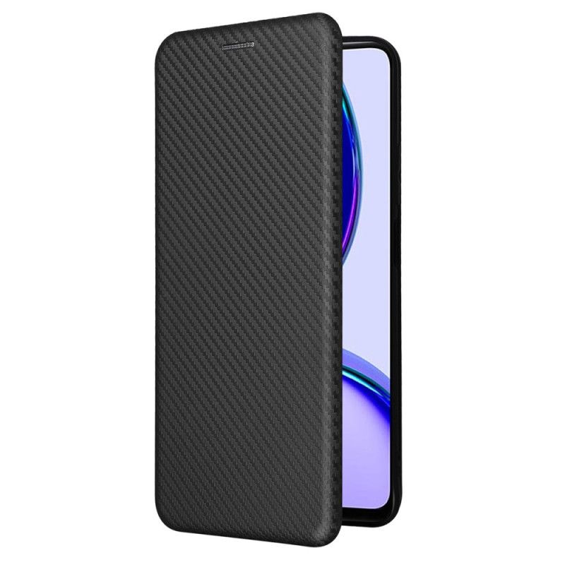 Flip Cover Realme C53 / C51 Fibre Carbone
