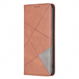 Flip Cover Realme C53 / C51 Motif Géométrique