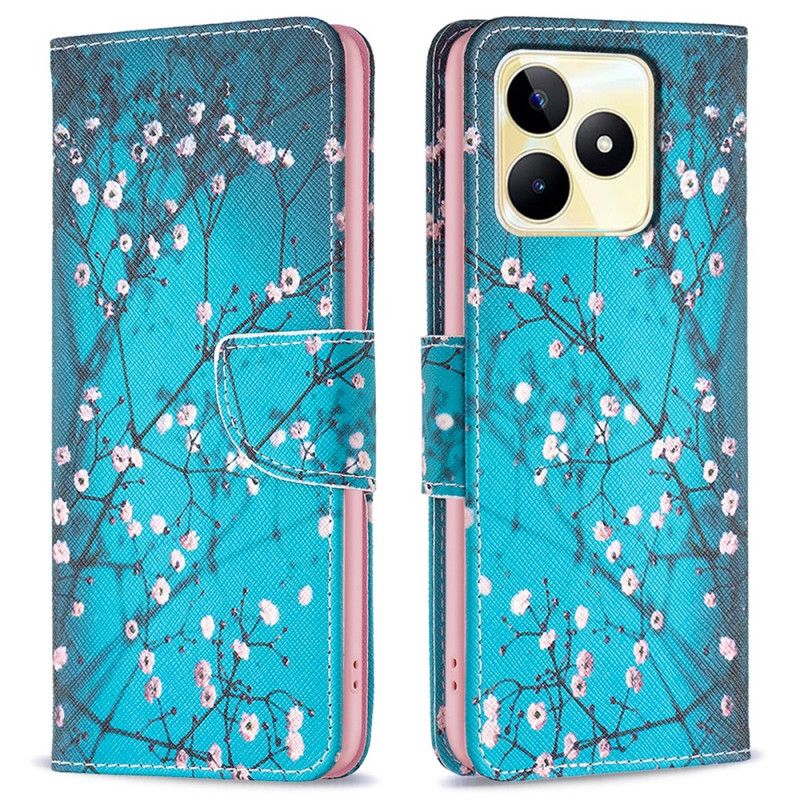 Housse Realme C53 / C51 Fleurs de Prunier