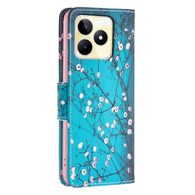 Housse Realme C53 / C51 Fleurs de Prunier