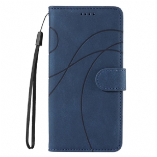 Housse Realme C53 / C51 Lignes Ondulées