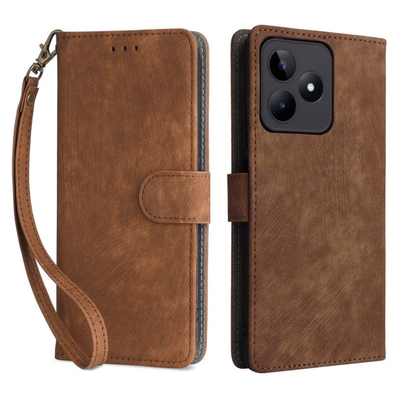 Housse Realme C53 / C51 Protection RFID avec Lanière