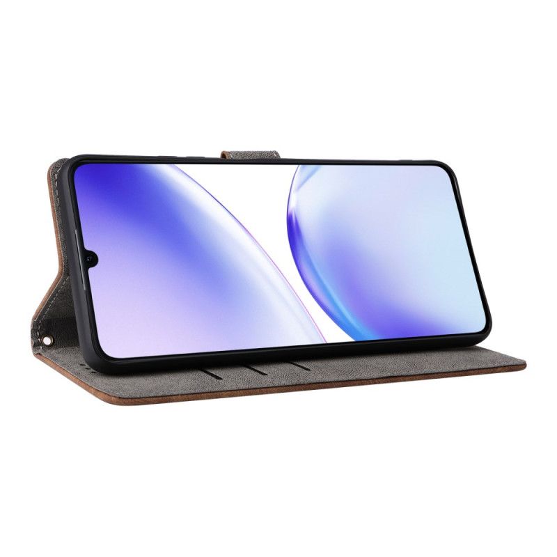 Housse Realme C53 / C51 Protection RFID avec Lanière