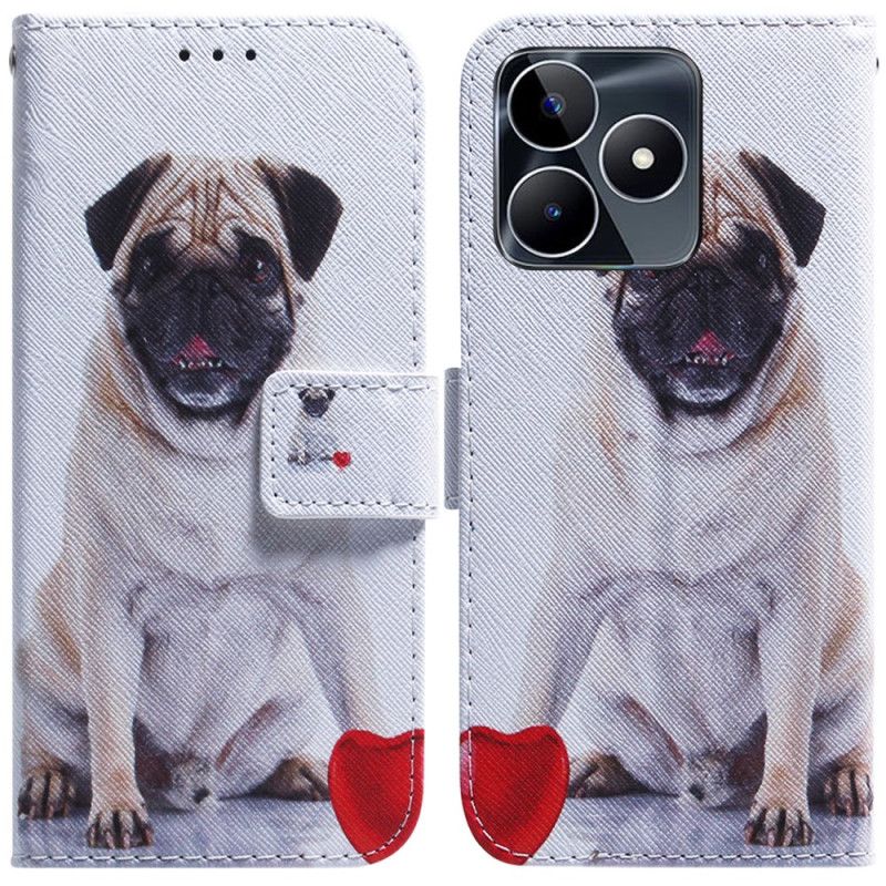 Housse Realme C53 / C51 Pug Dog