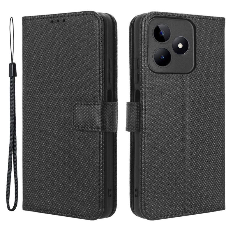 Housse Realme C53 / C51 Texturée à Lanière