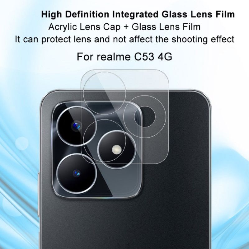 Lentille de Protection en Verre Trempé pour Realme C53