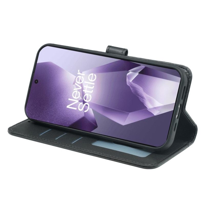 Housse OnePlus 13R 5G Double Porte-Cartes à Lanière