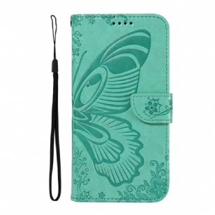 Housse OnePlus 13R Design Papillon à Lanière