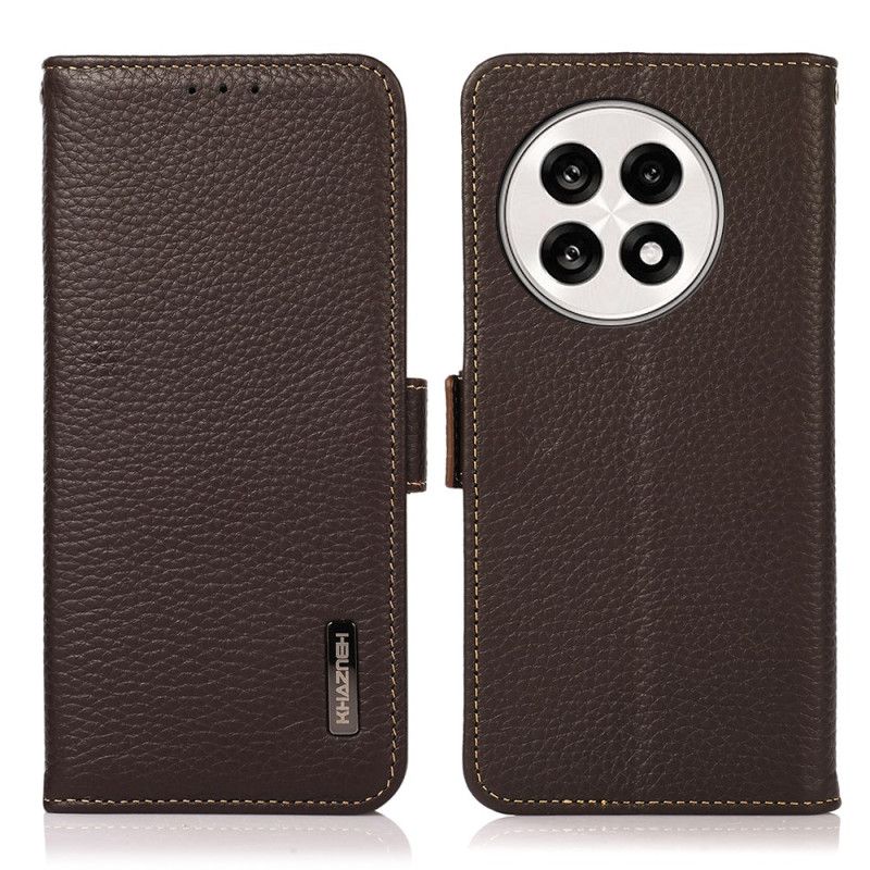 Housse OnePlus 13R Protection RFID Cuir KHAZNEH