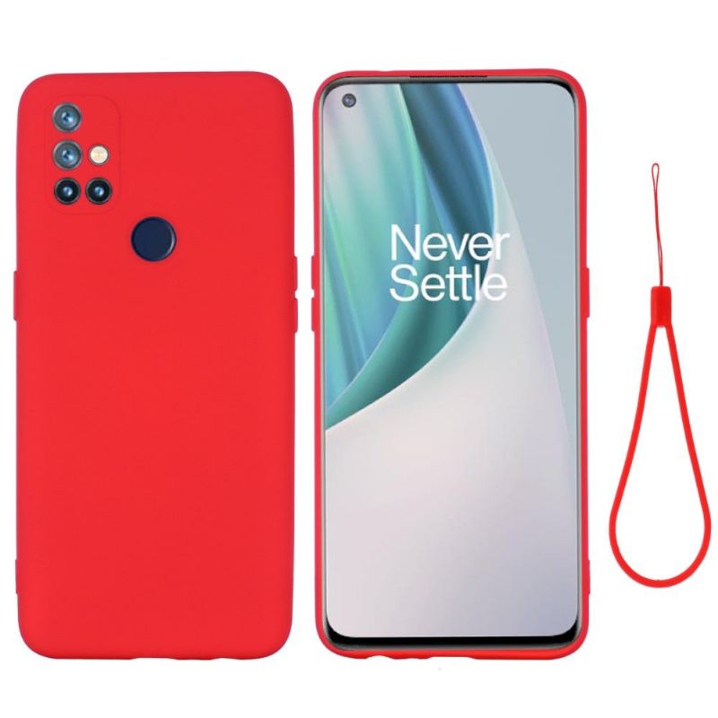 Coque OnePlus Nord N10 Puro silicone liquide