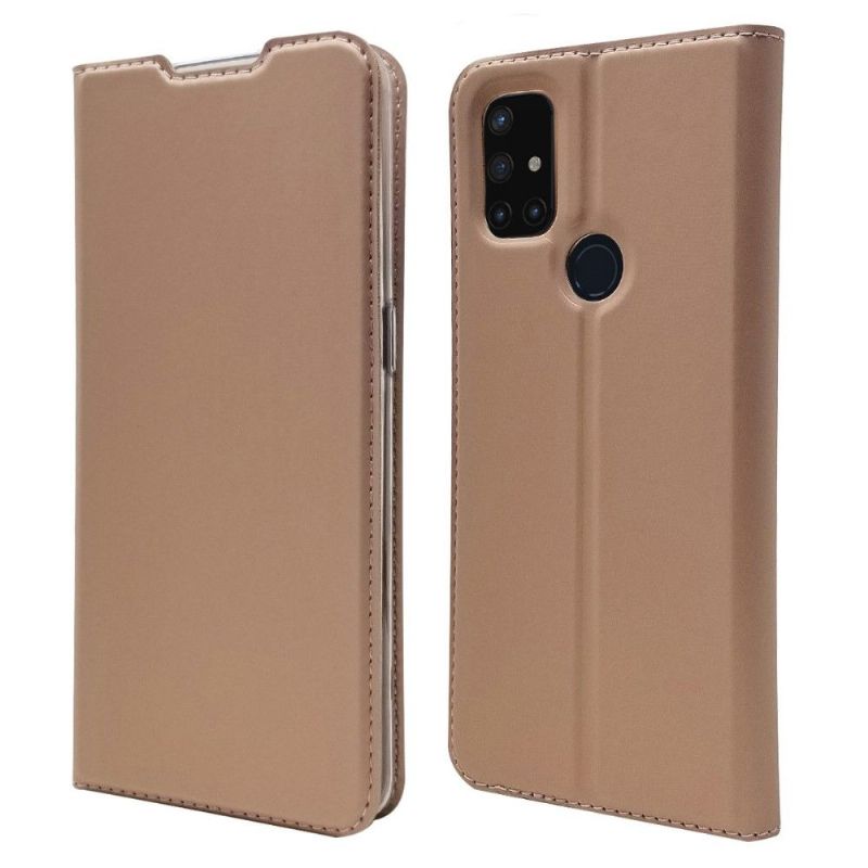 Housse OnePlus Nord N10 5G business imitation cuir