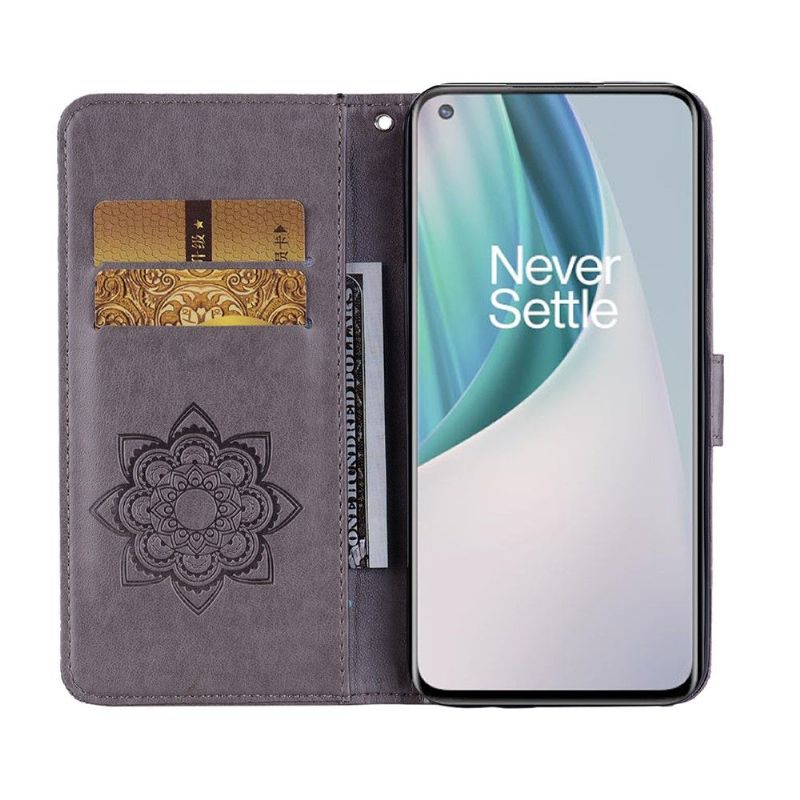 Housse OnePlus Nord N10 5G Hibou en relief