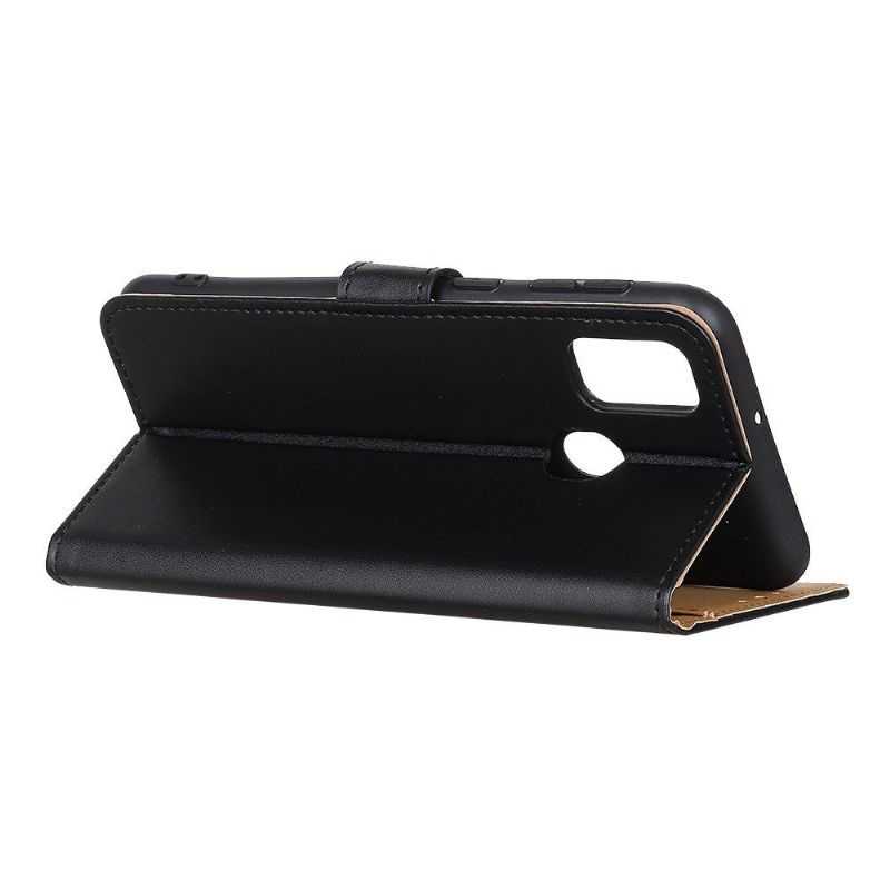 Housse OnePlus Nord N10 simili cuir basique