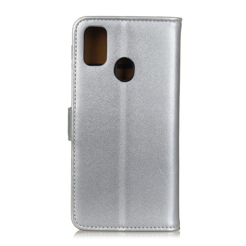 Housse OnePlus Nord N10 simili cuir basique