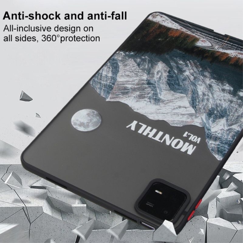 Coque Xiaomi Pad 6 / 6 Pro Montagne Enneigée et l'Autoroute