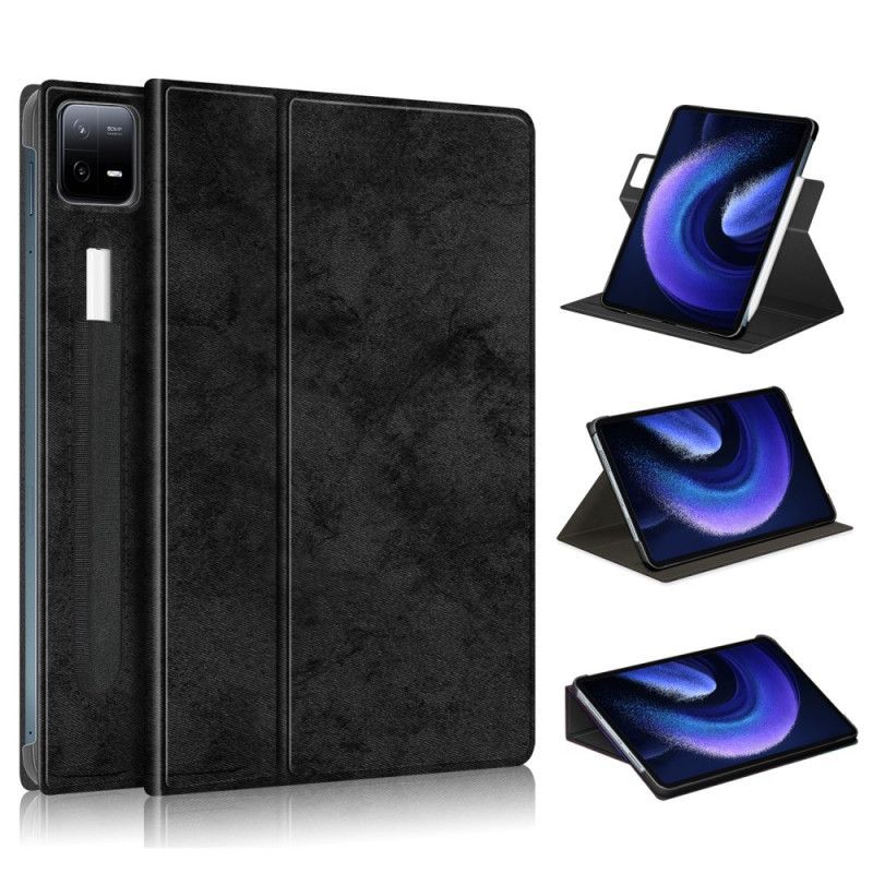 Étui Xiaomi Pad 6 Pro Support Rotatif et Porte-Stylet