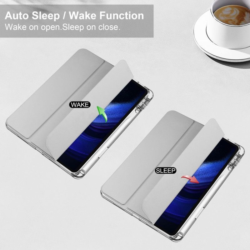 Smart Case Xiaomi Pad 6 / Pad 6 Pro Dos Translucide