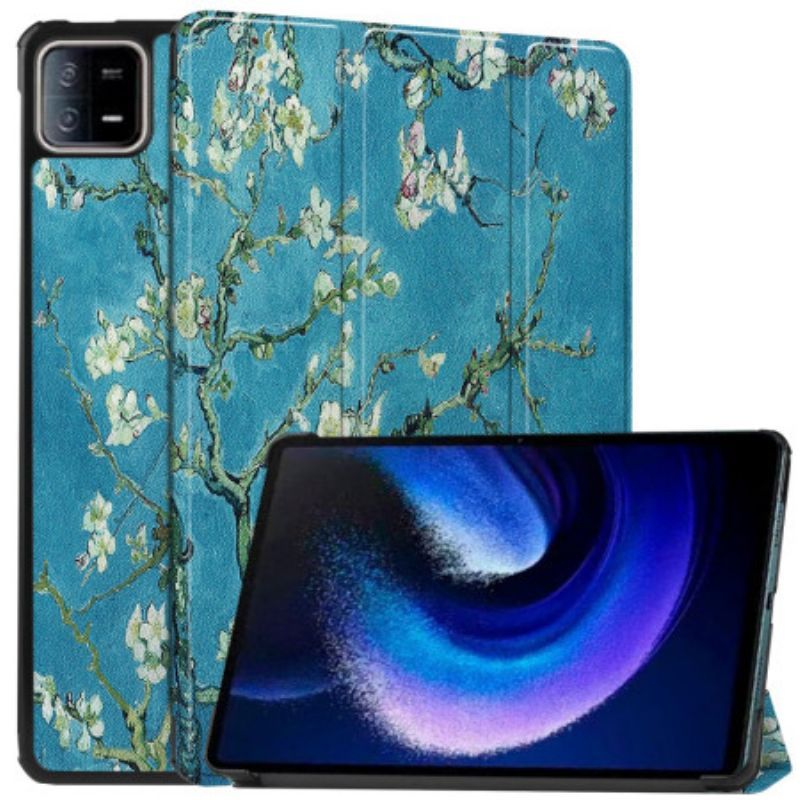 Smart Case Xiaomi Pad 6 / 6 Pro Fleurs d'Abricot