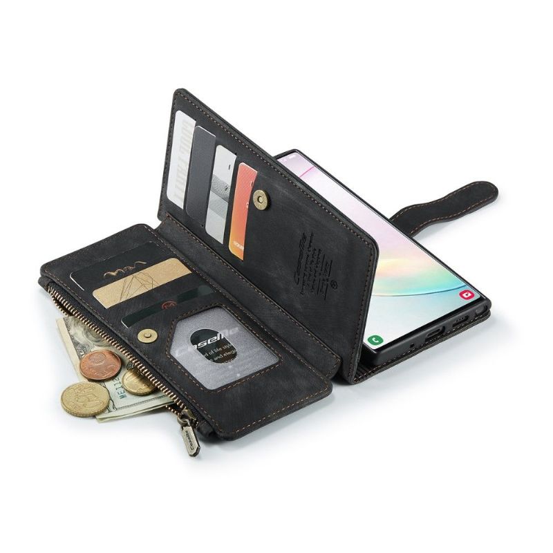 Housse Samsung Galaxy Note 10 Plus C30 Series porte cartes
