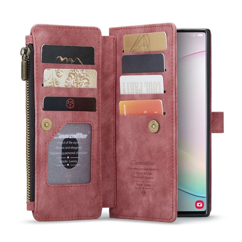 Housse Samsung Galaxy Note 10 Plus C30 Series porte cartes