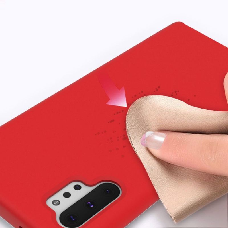 Samsung Galaxy Note 10 Plus - Coque silicone liquide