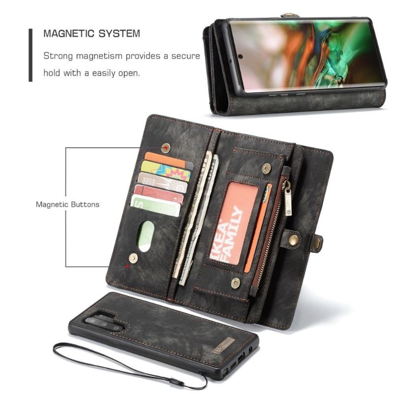Samsung Galaxy Note 10 Plus - Housse et Coque magnétique 2 en 1