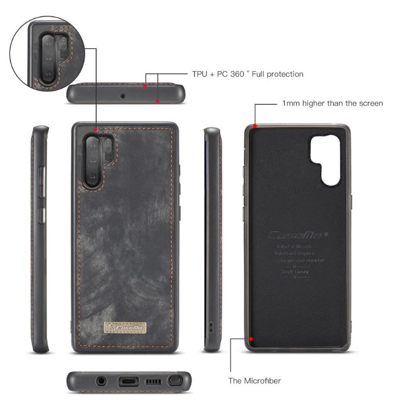 Samsung Galaxy Note 10 Plus - Housse et Coque magnétique 2 en 1