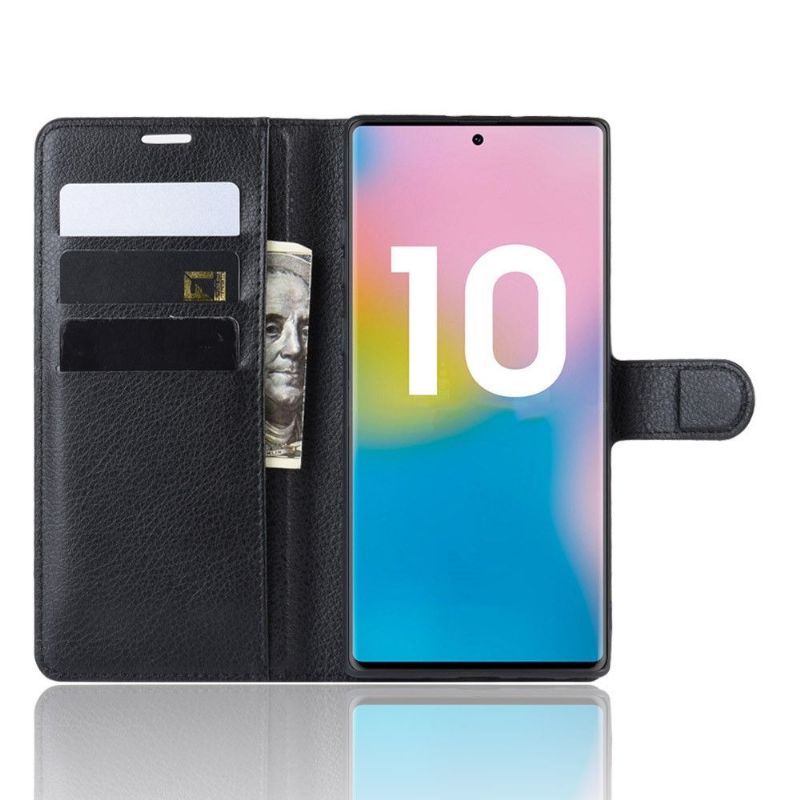 Samsung Galaxy Note 10 Plus - Housse portefeuille style cuir