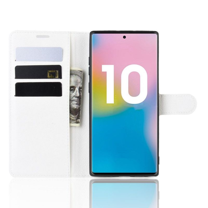Samsung Galaxy Note 10 Plus - Housse portefeuille style cuir