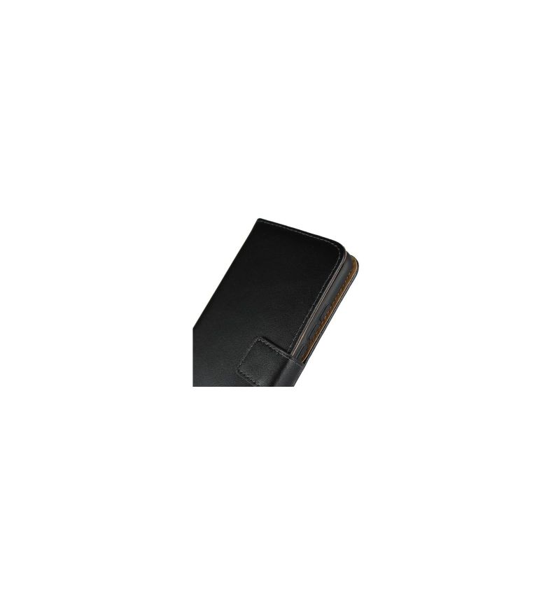 Housse Honor 10 Genuine leather - Noir