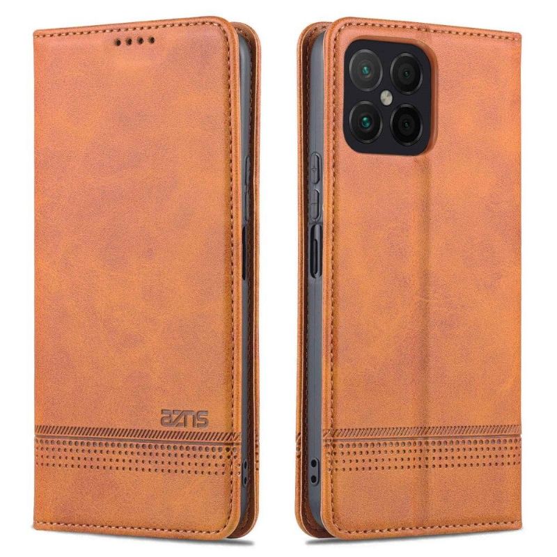 Étui Honor X8 portefeuille AZNS simili cuir