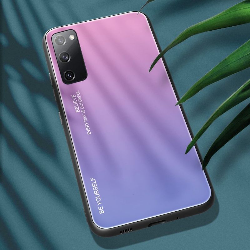 Coque Samsung Galaxy S20 FE dégradé de couleurs
